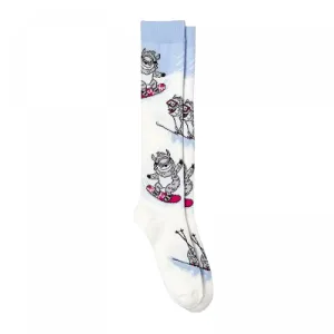 Xhilaration Women's Snowboarding Yeti Knee High Socks
