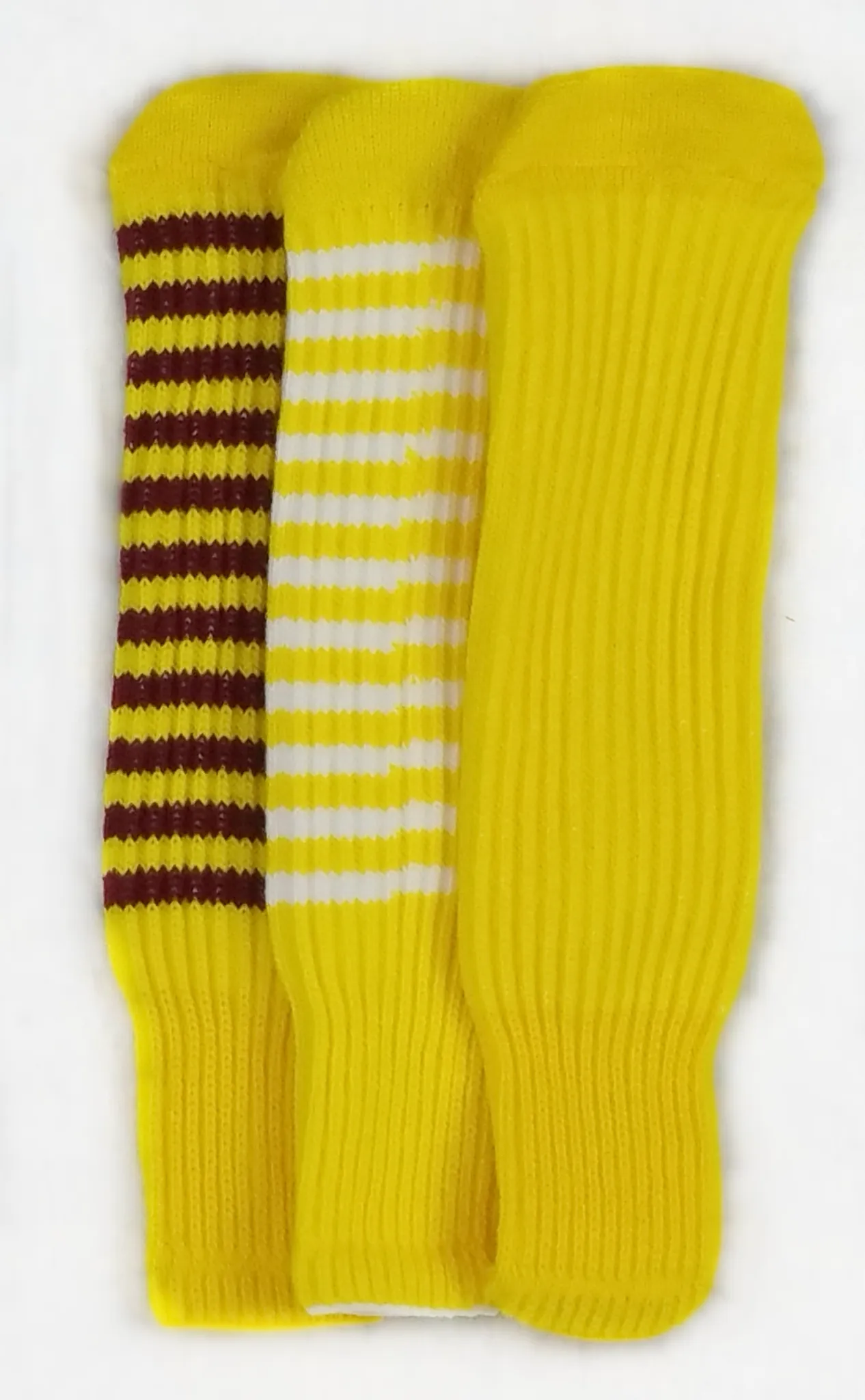 Yellow and Blue Club Sock Golf Headcover