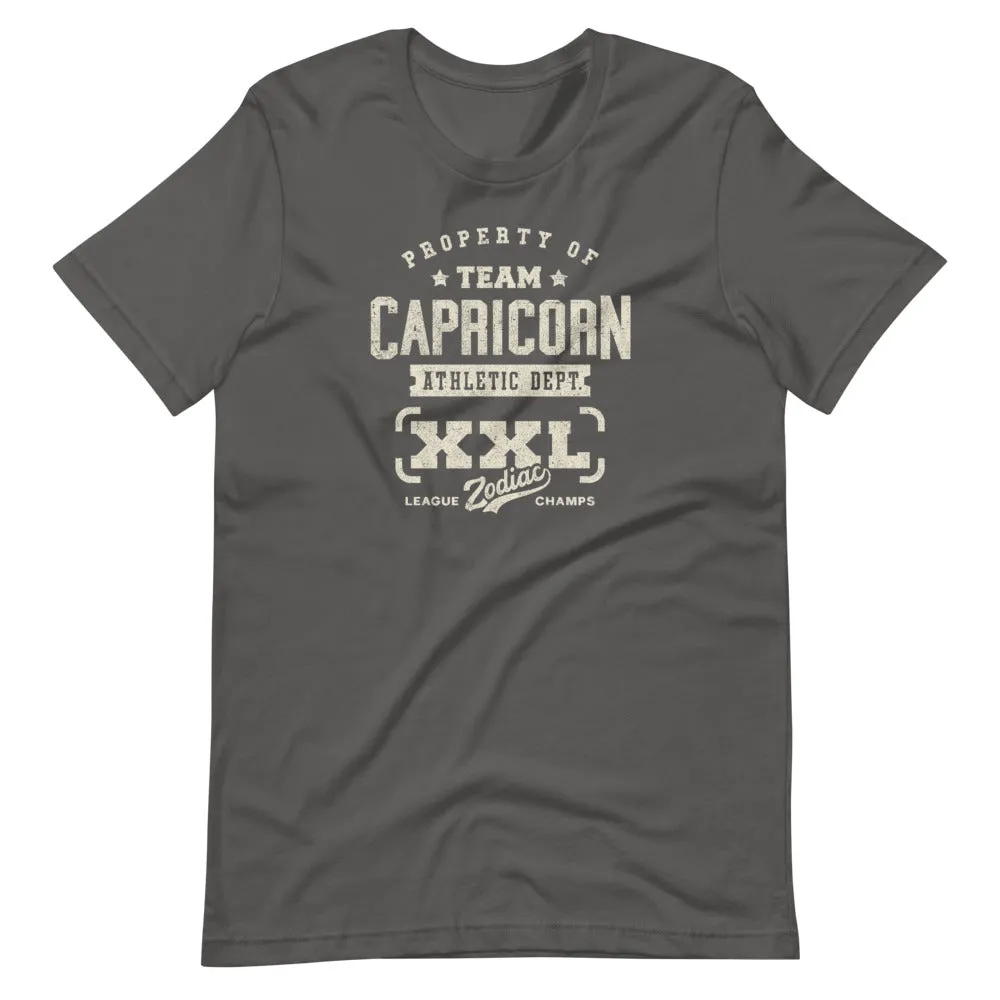 Zodiac Capricorn Athletic Dept. Short-Sleeve Unisex T-Shirt
