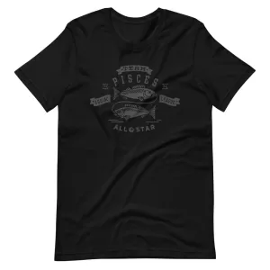 Zodiac Pisces Athletic Dept. Short-Sleeve Unisex T-Shirt